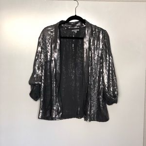 Charlotte Russe Sequined Blazer
